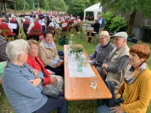 Punktlandung fürs Sommerfest